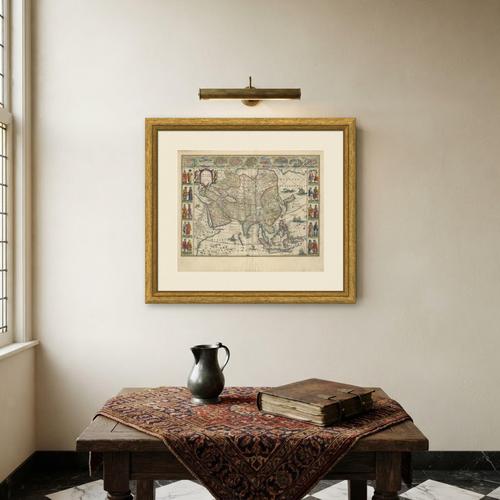 Antique Blaeu Map of Asia, 1642 For Sale - Image 10 of 12