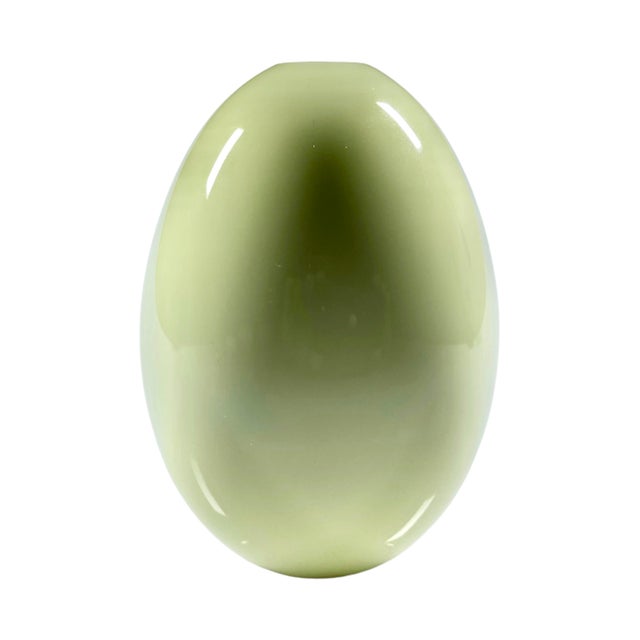 Art Deco Ted Muehling Egg Vase for Nymphenburg For Sale - Image 3 of 4