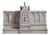19th Century France Gothic Antique White Wood Decorative Object For Sale
