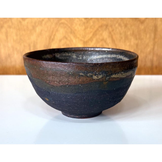 Glazed Ceramic Bowl Chawan Toshiko Takaezu For Sale - Image 14 of 16