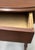 Antique Oval Wood Side Table With Barley Twist Legs & Single Drawer For Sale In Greensboro - Image 6 of 9