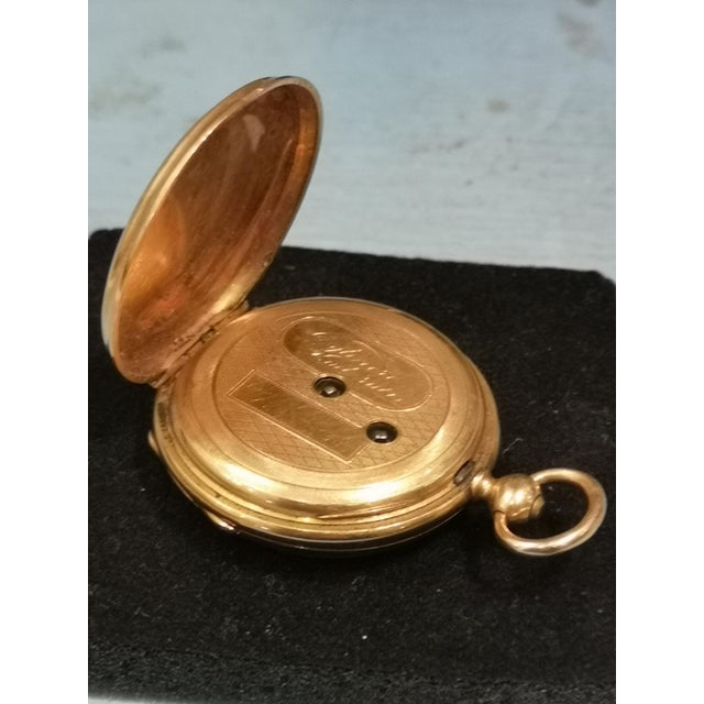 Gold Pocket Watch with Key, France For Sale - Image 4 of 12