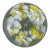1970s Yellow and White Floral Paperweight For Sale