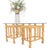 Decorative Twisted Rattan Rectangle End Side Tables Stand Rounded Glass Top - A Pair For Sale - Image 12 of 12