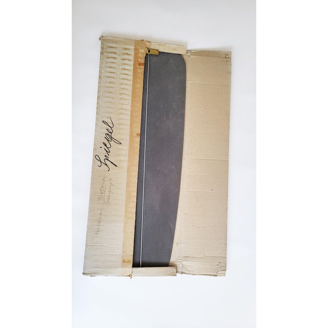 Metal Mid-Century Modern Austrian Mirror, 1950s For Sale - Image 7 of 11