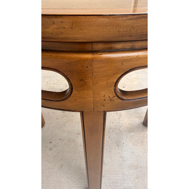 1970s Michael Taylor for Baker Furniture Ming Style Burl Wood Side Tables, 2 Pieces For Sale - Image 9 of 12