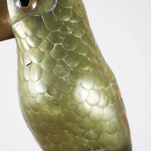 Mid-Century Modern Toucan Sculpture by Sergio Bustamante For Sale - Image 3 of 5