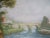 Impressionist Manuel Robbe, Landscape with River and Bridge, Circa 1930 For Sale - Image 3 of 7