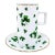 Vintage Neiman Marcus Shamrock Demitasse Cups & Saucers With Gold Trim – Set of 8 For Sale