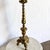 Brass Vintage, Large Brass Table/Floor Candlestick Lamp For Sale - Image 8 of 10