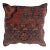 Pillow W/Antique Rug Fragment, 1'4" X 1'4" For Sale