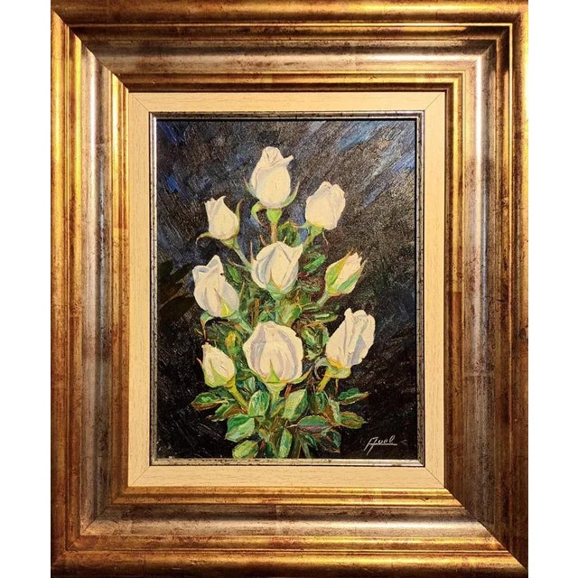 Avel, Rosas, 2023, Oil on Canvas, Framed For Sale - Image 7 of 7