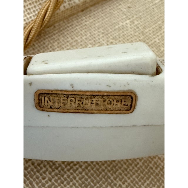 Pair Italian Brass Snail Shell Lamps For Sale - Image 12 of 12