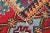 Red 1980s Ethnic Turkish Hand-Knotted Abstract Pattern Kilim For Sale - Image 8 of 10
