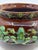 Brown Bordallo Pinheiro Jardinière Bowl With Frogs & Artichoke Leaf Border For Sale - Image 8 of 10