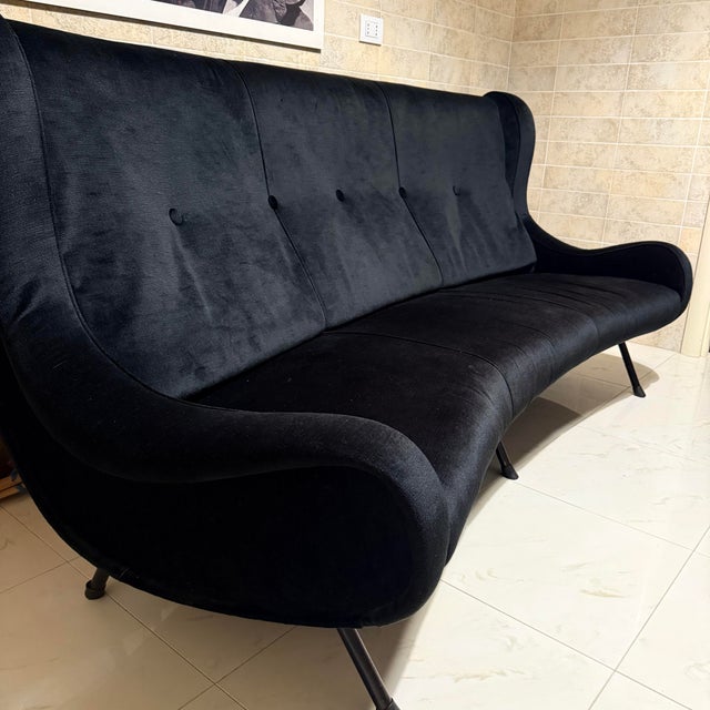 1960s Vintage Sofa by Marco Zanuso, 1960s For Sale - Image 5 of 11