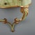 Drop-Shaped Console Table in Fir with Faux Marble Finish For Sale - Image 5 of 10