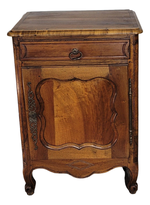 Late Antique Walnut Jam Pot, 1800s