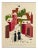 The Village - Original Mixed Media by Lucien Boucher - Mid 20th Century Mid 20th Century For Sale