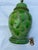 1960s Mid-Century Modern Green Ceramic Ginger Jar Lamp For Sale - Image 4 of 6