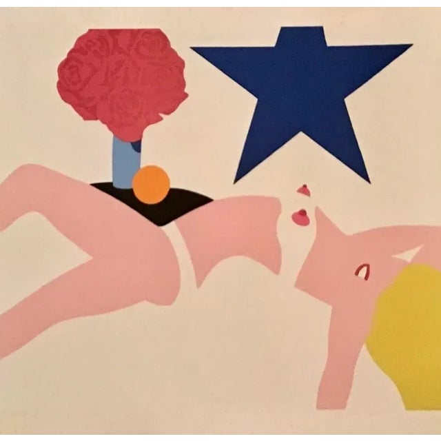 Paper Tom Wesselmann 1931–2004 Great American Nude for Banner For Sale - Image 7 of 8