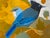 This 24” x 18” painting is made up of countless layers of acrylic paint both thick and glazes. I have used a favorite...