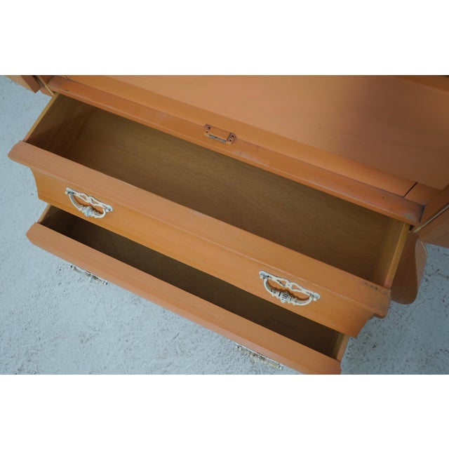 Italian Paint Decorated 2 Door Armoire For Sale In Philadelphia - Image 6 of 17