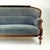 An outstanding example of early 19th-century craftsmanship, this original Biedermeier sofa was produced in Vienna, Austria...