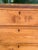 Wood Fine Antique Southern Cherry Wood Chest With Black Walnut Knobs and Turned Feet For Sale - Image 7 of 12