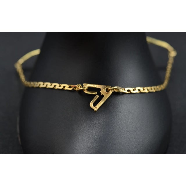 Contemporary The Henlopen: Funky Mid-Century Modern 14 Karat Yellow Gold Bracelet For Sale - Image 3 of 6