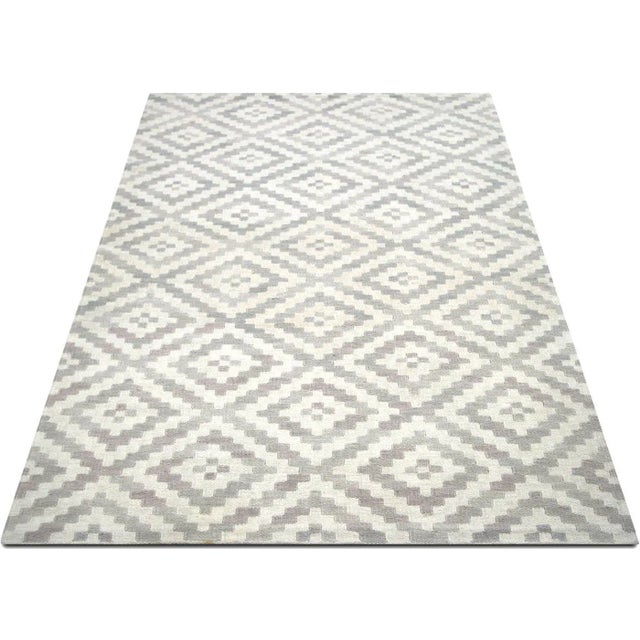 2010s Contemporary Egyptian Kilim Rug For Sale - Image 5 of 7