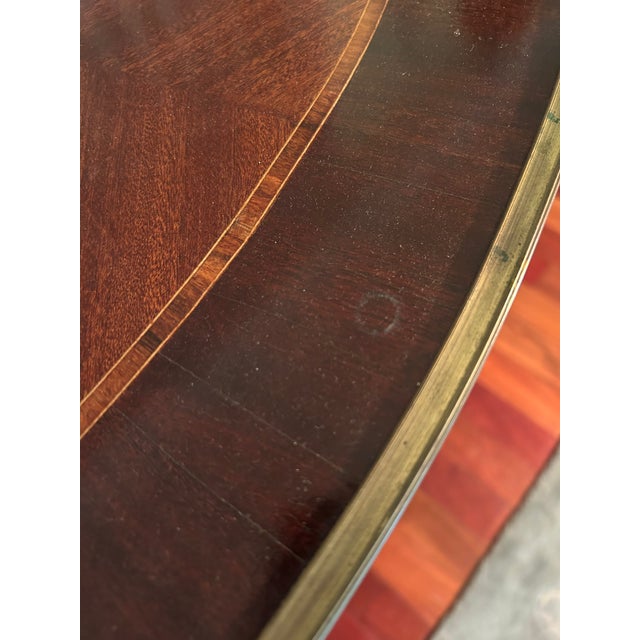 20th Century French Louis XVI-style Ormolu Center Table For Sale - Image 9 of 9
