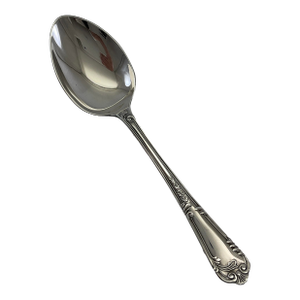 1980s Silver Dessert Spoon, La Regence
