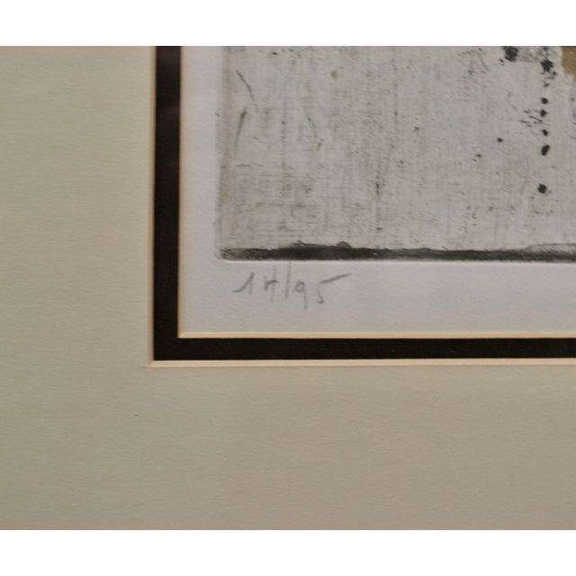 Nicely framed Johnny Freidlaender color aquatint. Nicely framed. Signed and numbered. Sight 16" x 20" / Framed 25" x 29.5"