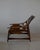1960s Attributed Liceu De Artes E Oficios Cognac Leather Lounge Chair and Ottoman, Brazil 1960s For Sale - Image 5 of 16