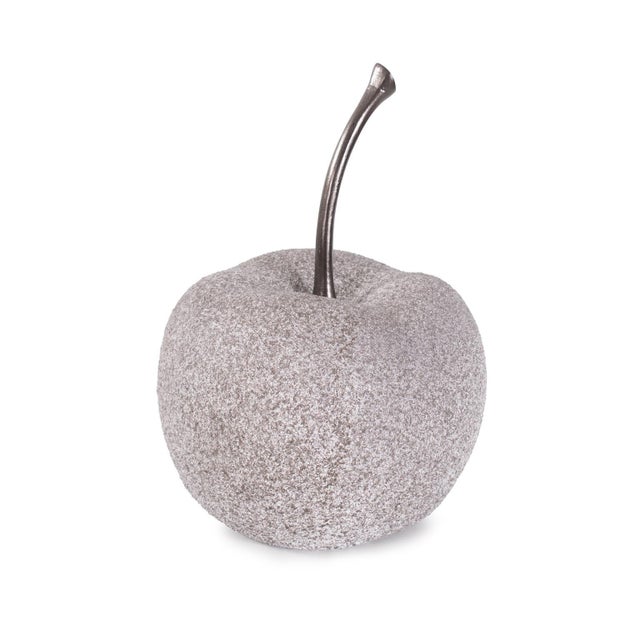 Modern Pomme Sculpture in Polyresin For Sale - Image 9 of 11