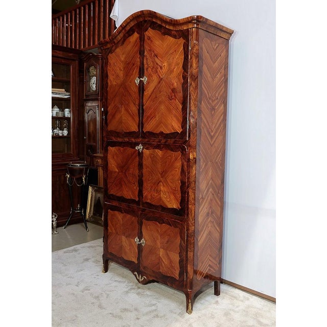 Louis XV Wood Secretary by J. Popsel For Sale - Image 3 of 18