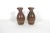 Brown Vintage Japanese Stoneware Sake Bottles Small Pitchers, a Pair For Sale - Image 8 of 8