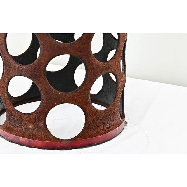 Mid 19th Century French 19th Century Steel Apple Sorting Column For Sale - Image 5 of 9