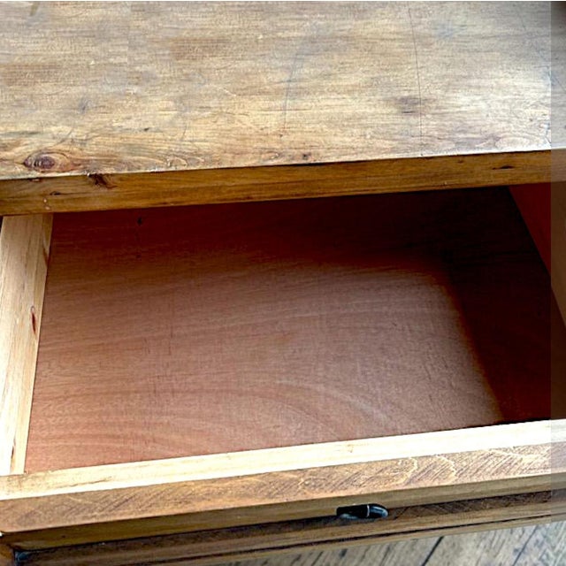 Mexican Southwestern Rustic Corona Ponderosa Pine 4-Drawer Chest For Sale - Image 4 of 13