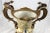 20th Century French Porcelain and Ormolu Twin-Handled Urns, Set of 2 For Sale - Image 6 of 14