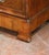 19th C. French Louis-Philippe Mahogany Chest of Drawers With Grey Marble Top For Sale - Image 9 of 11