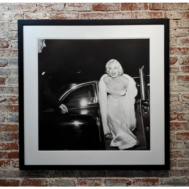 Large Silver Gelatin Photograph of Marilyn Monroe at 1954 Premier by Murray Garrett For Sale - Image 9 of 9