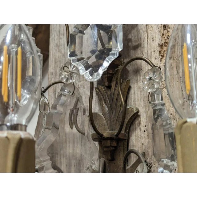 Antique Wall Sconces, Set of 2 For Sale - Image 6 of 10