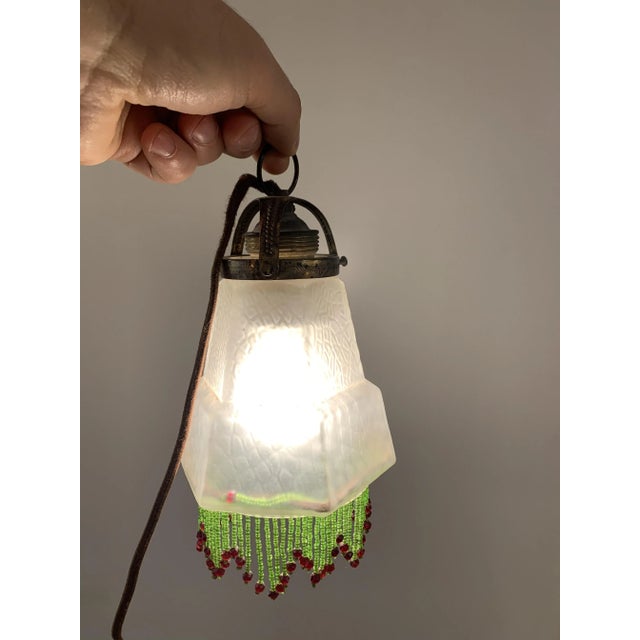 Art Nouveau Wall Light from DJSP For Sale - Image 6 of 10