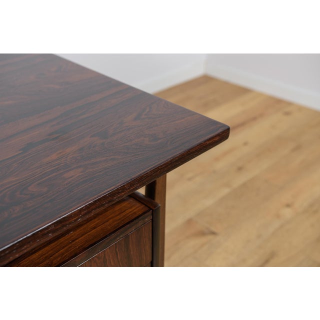 Mid-Century Rosewood Desk by Gunnar Nielsen Tibergaard for Tibergaard, Denmark, 1960s For Sale - Image 10 of 18