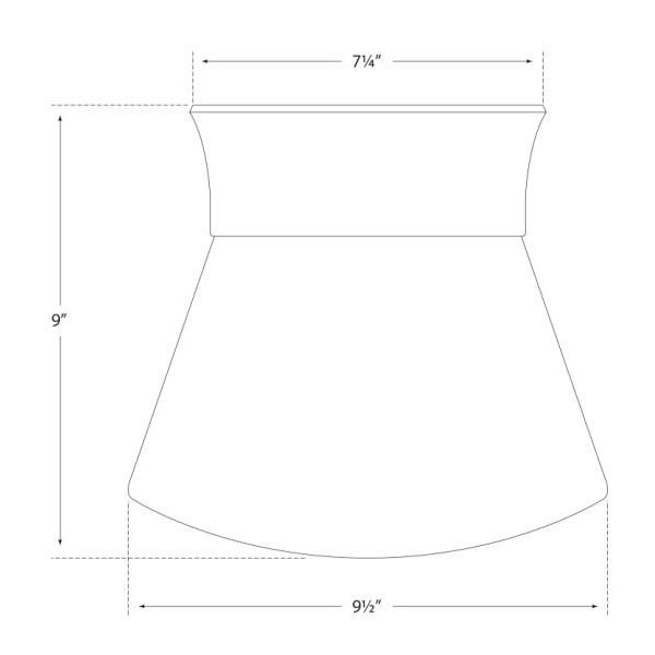 Visual Comfort Thomas O'Brien for Visual Comfort Signature Perry Ceiling Light in Bronze For Sale - Image 4 of 4