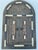 Moroccan Vintage Moroccan Arch Door Wall Mirror For Sale - Image 3 of 6