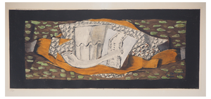 Georges Braque, Nature morte à la pipe, 1959, Original Engraving