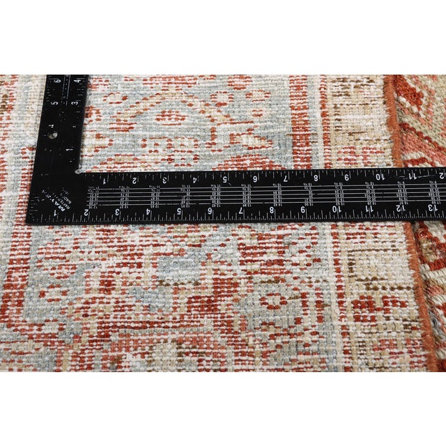 Textile Antique Persian Heriz Rug, 09'03 X 12'11 For Sale - Image 7 of 10